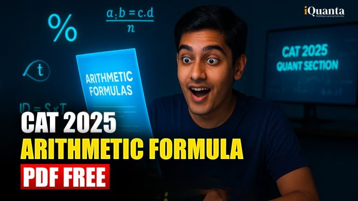 CAT 2025 Arithmetic Formula
