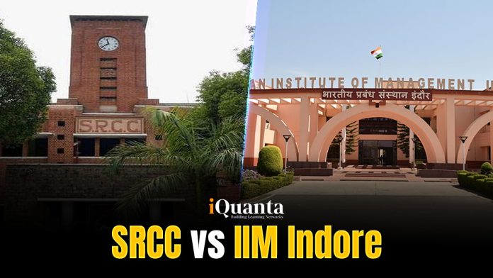 SRCC vs IIM Indore
