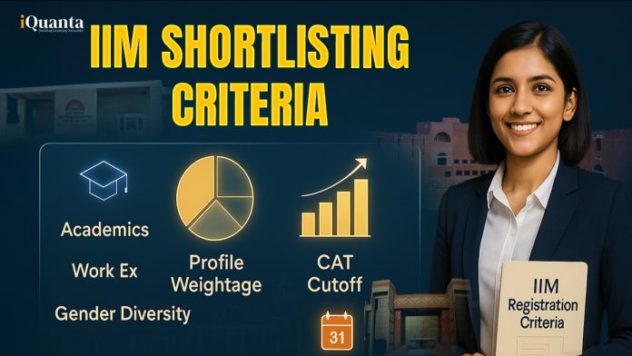 IIM Shortlisting Criteria