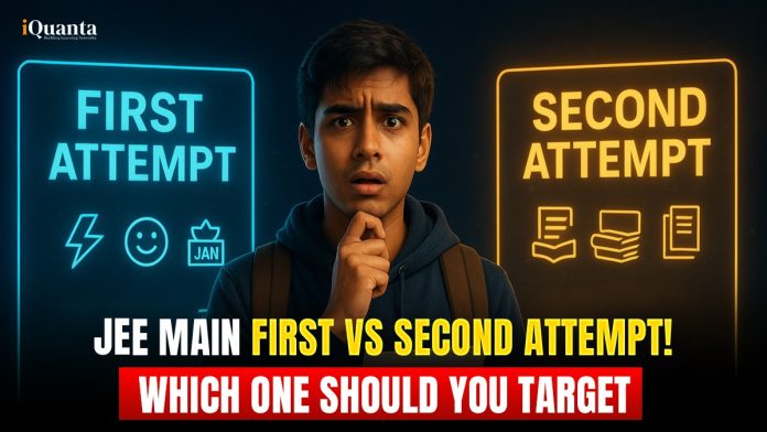 JEE Main First vs Second Attempt