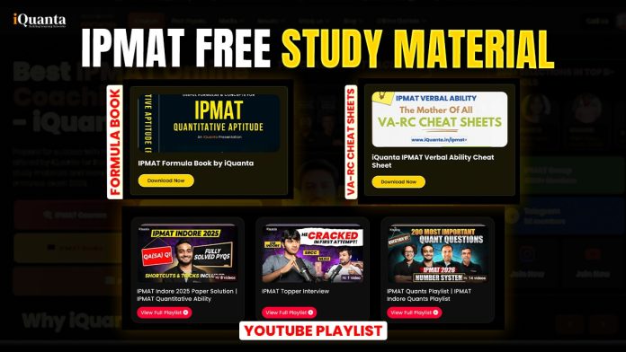 IPMAT Free Study Material