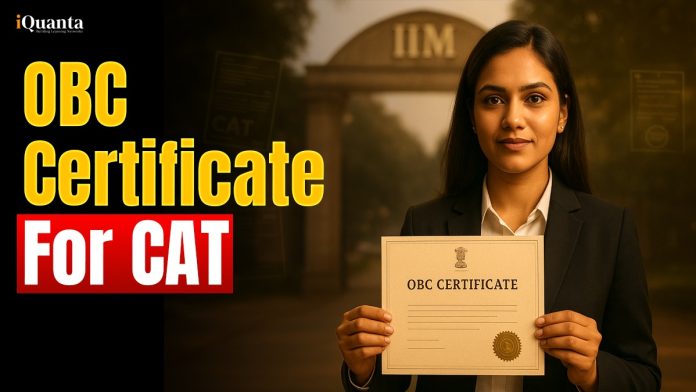 OBC Certificate for CAT 2025