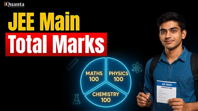 JEE Main Total Marks 2026