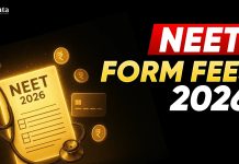 NEET Form Fees 2026: Category-Wise Fee Structure For NEET NEET Form Fees