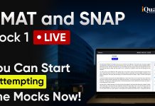 NMAT and SNAP Mocks Free – Mock 1 Live Now! NMAT and SNAP Mocks Live: Level Up Preparation Game In 2025