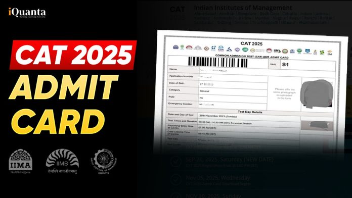 CAT Admit Card