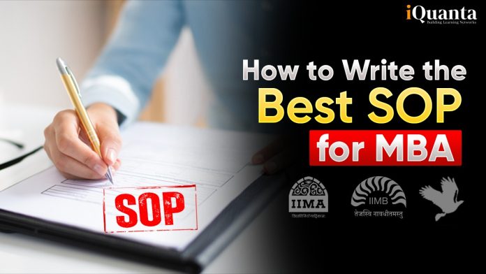 How to Write the Best SOP for MBA