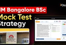 IIM Bangalore BSc Mock Test, Strategy & Tips to Boost Score IIM Bangalore BSc Mock Test