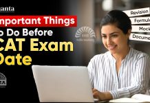 Important Things To Do Before CAT Exam Date 2025 CAT Exam Date
