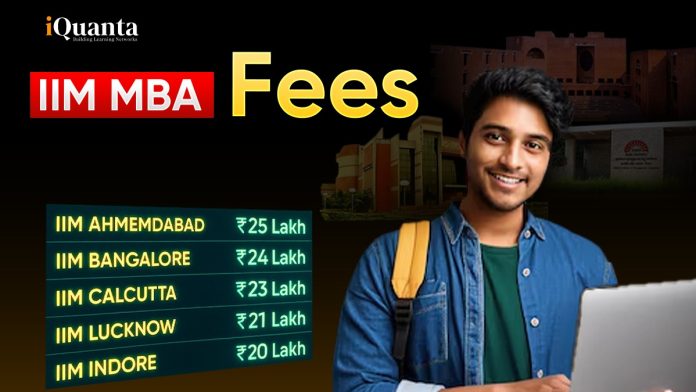 IIM MBA Fees IIM MBA Fees