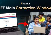 JEE Main Correction Window – Dates, Process and More JEE Main Correction Window