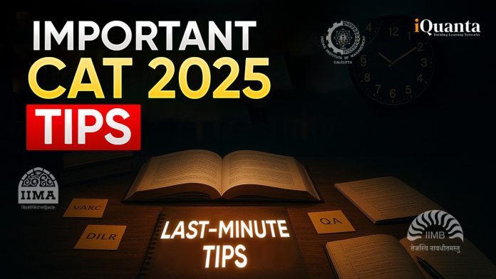 CAT 2025 Tips