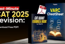 Last-Minute CAT 2025 Revision : Download Free PDF ! CAT 2025 Revision