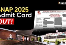 SNAP Admit Card 2025 Out – Check Steps to Download, Details Mentioned and More SNAP 2025 Admit Card Out