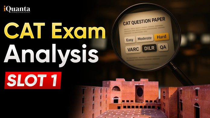 CAT Slot 1 Exam Analysis 2025