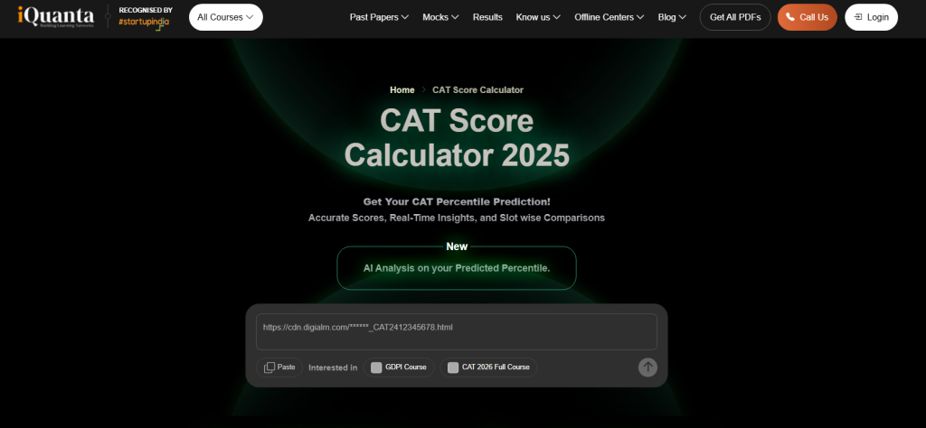 CAT Score Calculator