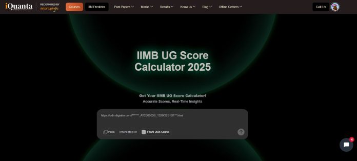 IIMB UG Score Calculator