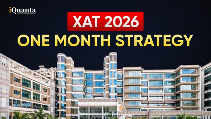 XAT 2026 One Month Strategy