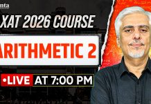 XAT 2026 Arithmetic Session By Amit Panchmatia Sir (QA 100%iler) – Live At 7 P.M. Today XAT 2026 Arithmetic