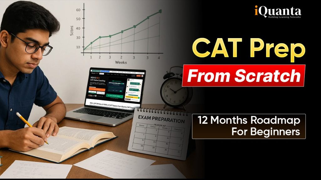 CAT Preparation From Scratch: 12 Months Roadmap PDF - iQuanta