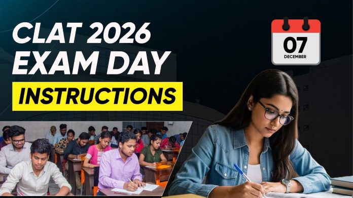 CLAT 2026 Exam Instructions CLAT 2026 Exam Instructions