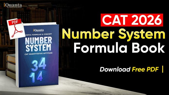 CAT 2026 Number System Formula Book PDF