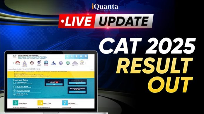 CAT Result 2025 Out