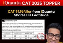 CAT 2025 Topper Chirag Surana’s Journey: From Preparation to 99.96%ile with iQuanta CAT Topper -Chirag Surana