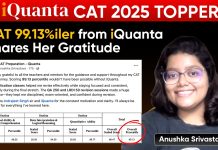 CAT 2025 Topper Success Story: 99.13%iler Shares How iQuanta’s Application Classes Was a Turning Point CAT 2025 Topper