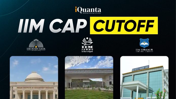 IIM CAP Cutoff