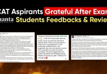 CAT Aspirants Grateful After CAT 2025: iQuanta CAT 2025 & 2026 Course Feedback & Reviews ❤️ iQuanta Student Reviews and Feedbacks