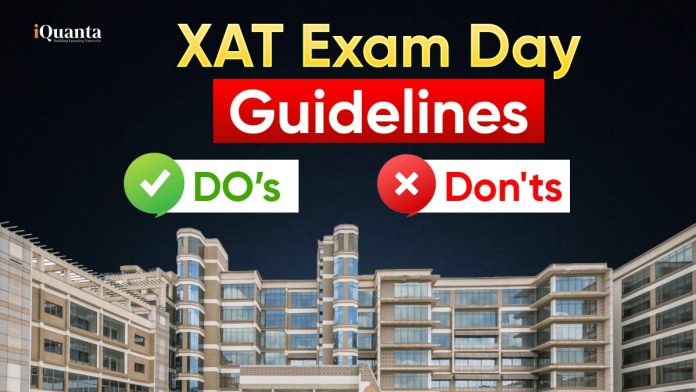 XAT Exam Day Guidelines