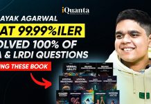 99.99%iler Vinayak Agarwal Solved 100% of QA & LRDI Questions Using These Books CAT 2025 Topper
