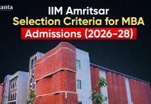 IIM Amritsar Selection Criteria for MBA Admissions – Calls Out, Check Qualifying Cutoffs & More IIM Amritsar Selection Criteria