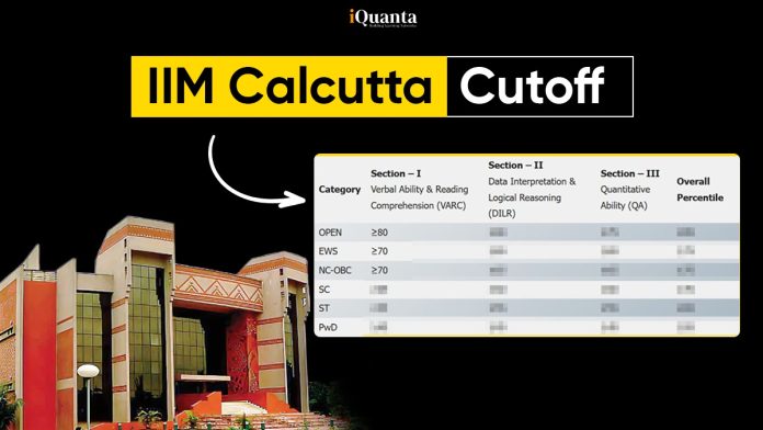 IIM Calcutta Cutoff IIM Calcutta Cutoff