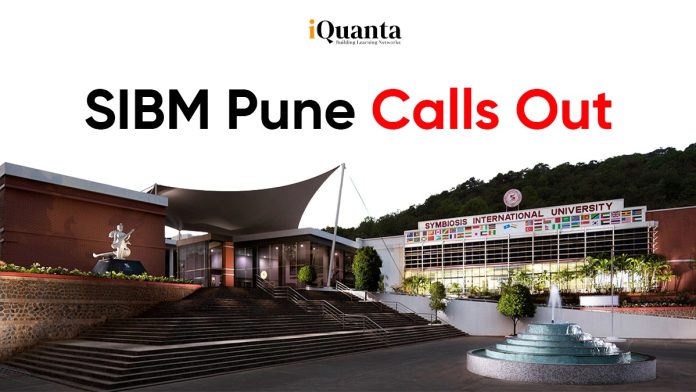 SIBM Pune Calls Out SIBM Pune Calls Out