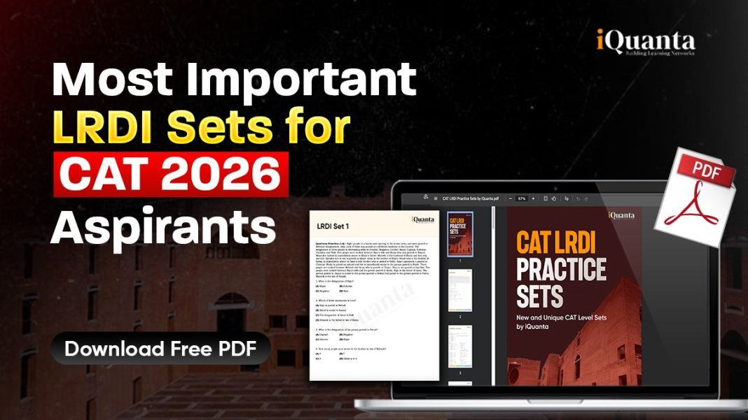 Most Important LRDI Sets With Solution for CAT 2026 Aspirants: Download ...