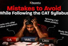 Mistakes to Avoid While Following the CAT Syllabus CAT Syllabus