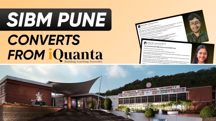 SIBM Pune Converts from iQuanta SIBM Pune Converts from iQuanta