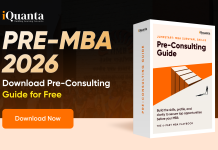 How to Break into Consulting? Download Free Pre-MBA Consulting Guide by iQuanta Pre-MBA 2026