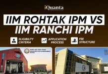 IIM Rohtak IPM vs IIM Ranchi IPM: Key Differences, Fee Structure and Admission Process IIM Rohtak IPM vs IIM Ranchi IPM