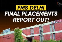 FMS Delhi Final Placements 2026 Out: Average Package INR 32.27 LPA, Highest CTC INR 1.1 Cr fms delhi