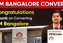 CAT Topper Success Story: How iQuanta Student Swastik Mukherjee Converts IIM Bangalore with a 99.96%ile? CAT Topper - Swastik Mukherjee