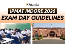 IPMAT Indore 2026 Exam Day Guidelines & Instructions IPMAT Indore 2026