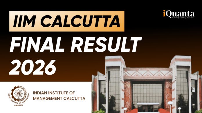 IIM Calcutta Final Result 2026