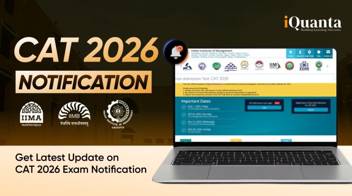 CAT 2026 notification