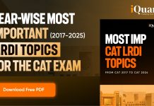 Most Important LRDI Topics for the CAT Exam: This Free PDF Covers the Last 9 Years’ Topics. CAT LRDI Topics