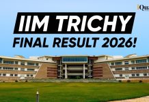 IIM Trichy Final Result 2026 Out, Waitlist Movement & How to Check the Result? IIM Trichy Final Result 2026