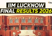 IIM Lucknow Final Results 2026 Out, Selection Criteria, Fees Structure & More IIM Lucknow Final Result 2026