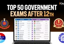 Top 50 Government Exams After 12th: Check the Detailed Eligibility, Salary & More Top 50 Government Exams